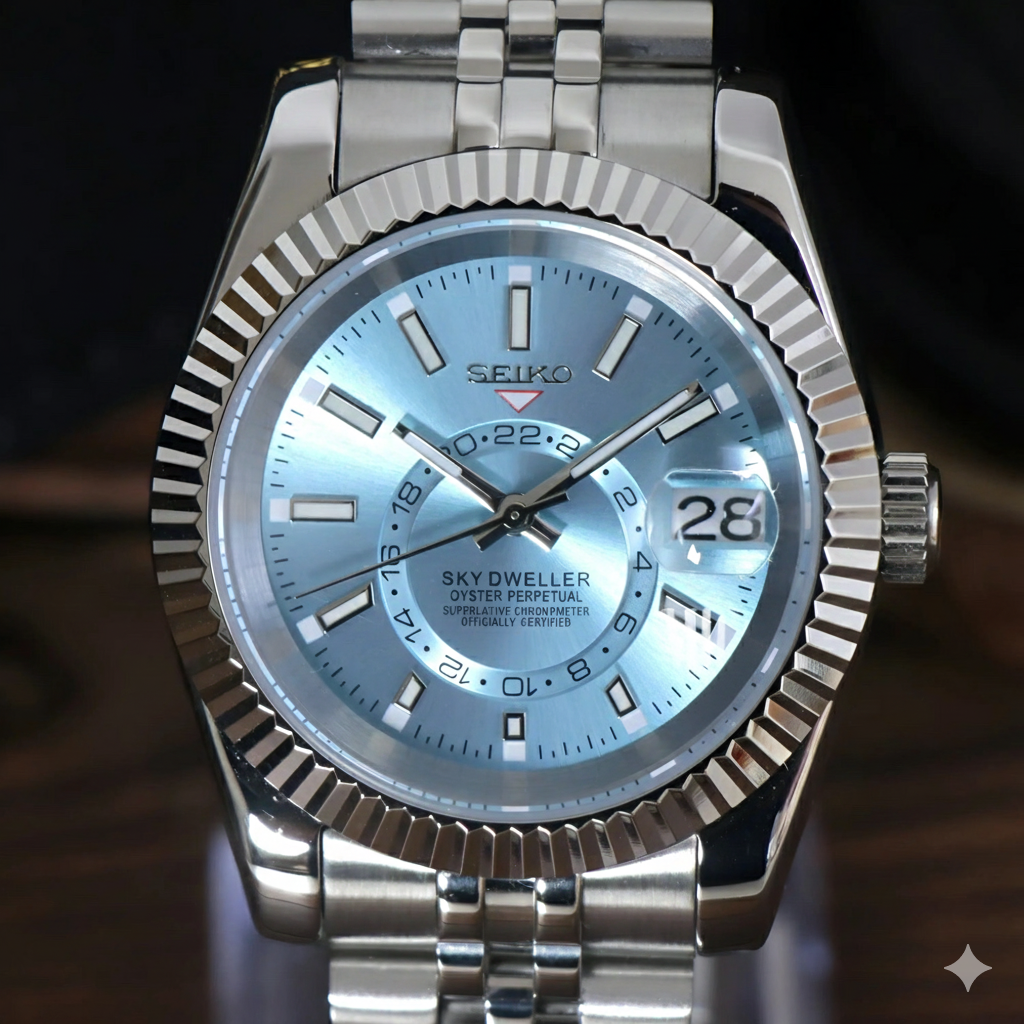 Seikojust | Sky Dweller Ice Blue