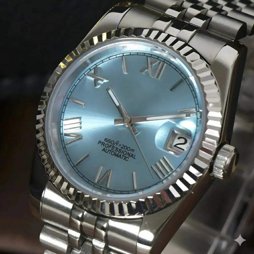 Seikojust | Ice Blue Roman