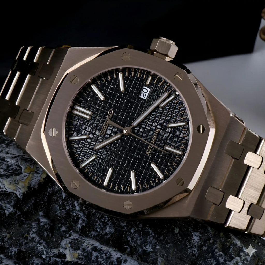 Royal Seikoak | Rose Gold Black