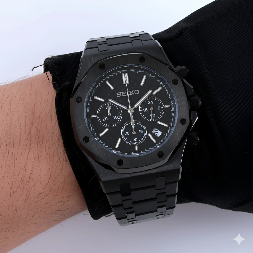 Royal Seikoak | Chrono Triple Black