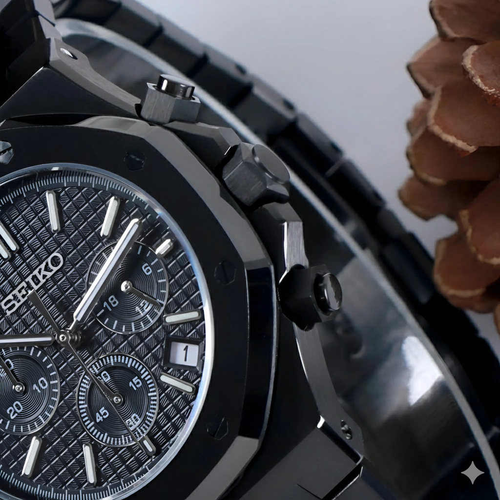 Royal Seikoak | Chrono Triple Black