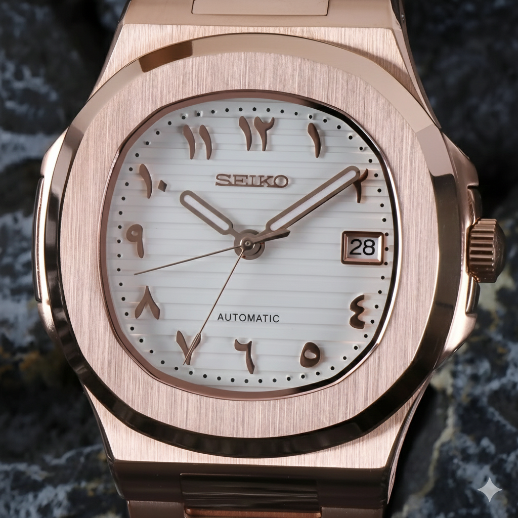 Nautiko | Arabic Rose Gold - White