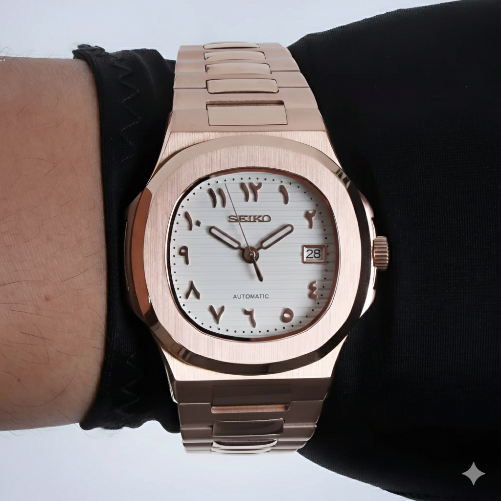 Nautiko | Arabic Rose Gold - White