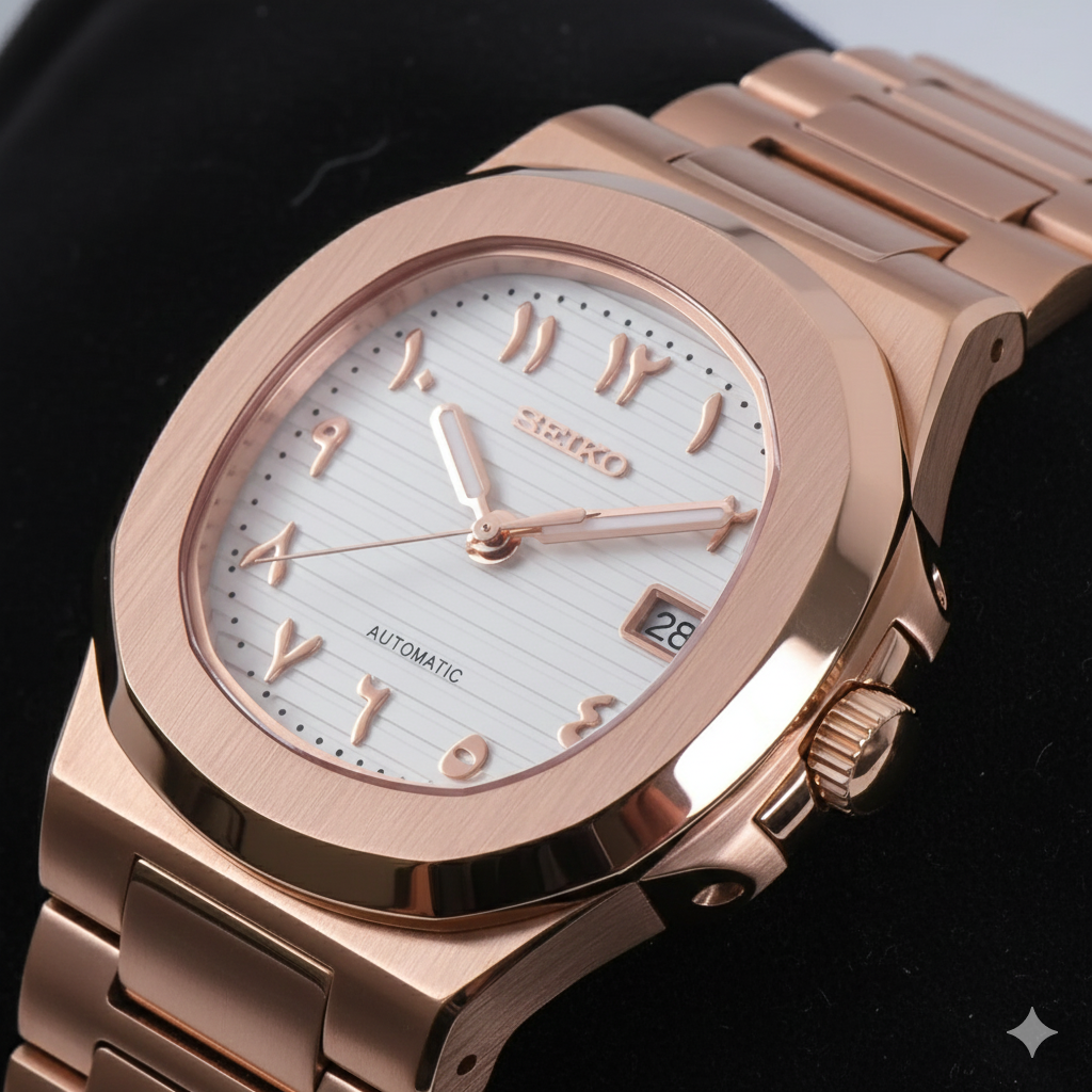 Nautiko | Arabic Rose Gold - White