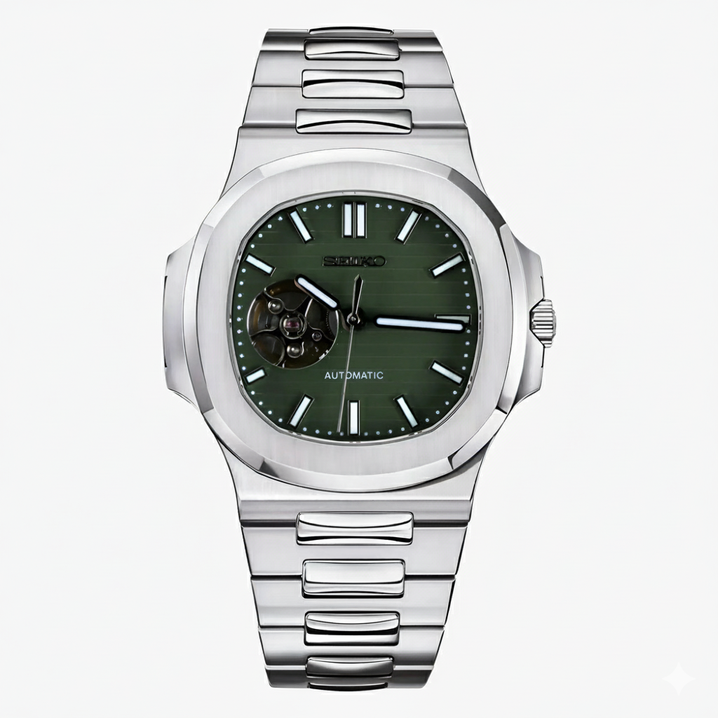 Nautiko |  Olive Green Open Movement