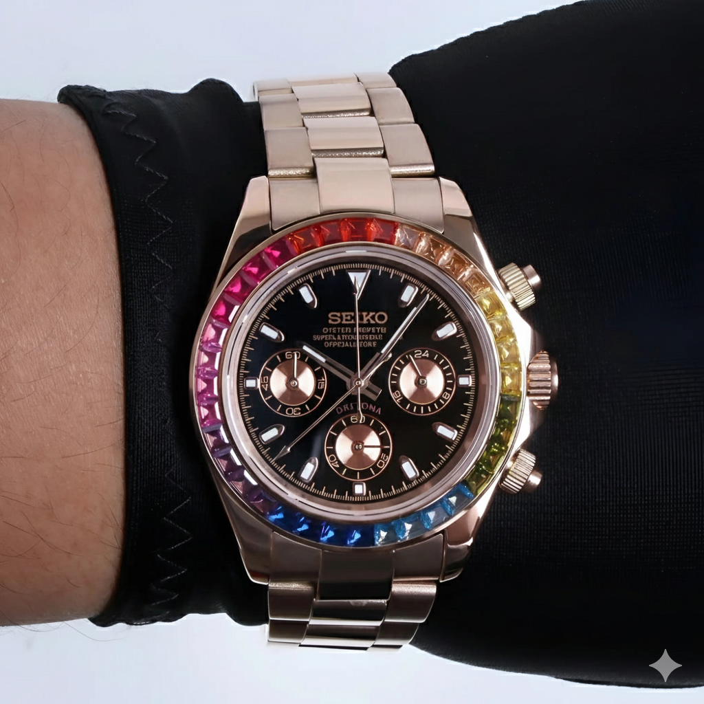 Seitona | Rose Gold Rainbow