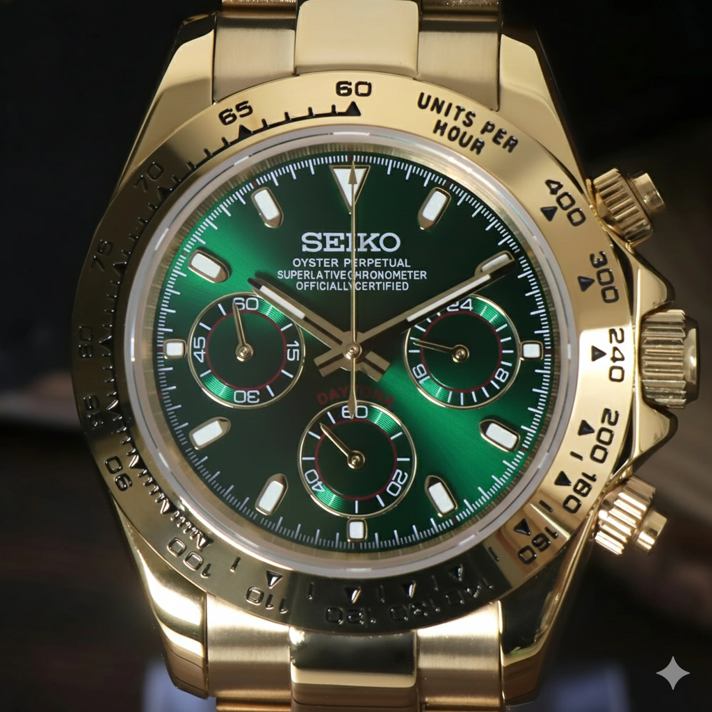 Seitona | Gold - Green