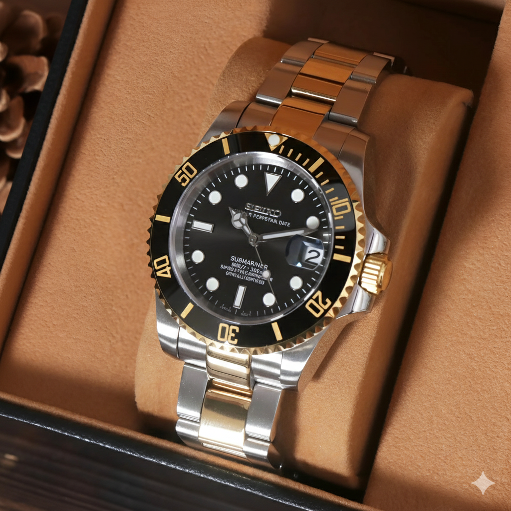 Seikomariner | Black (Two Tones)