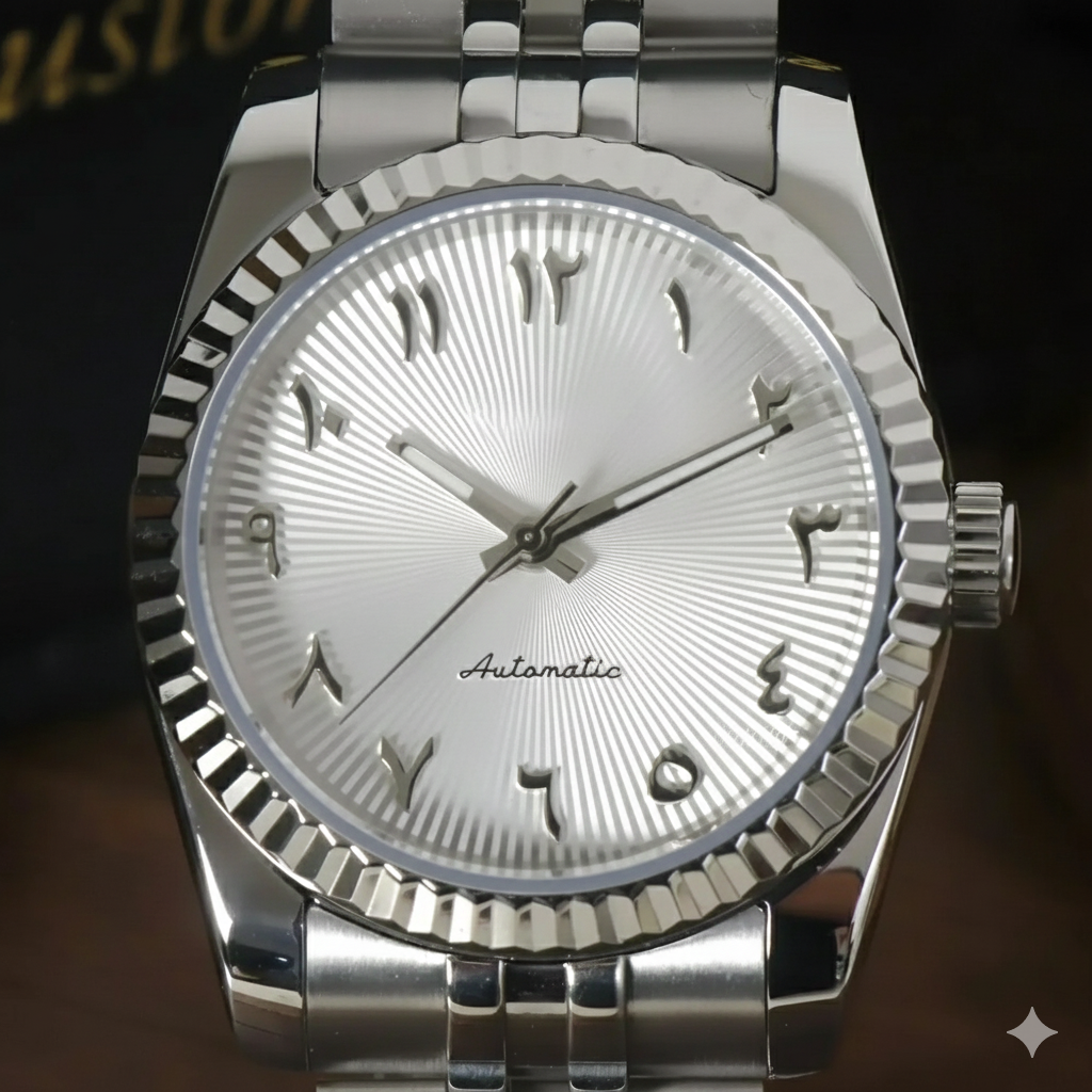 Seikojust | White Arabic Textured