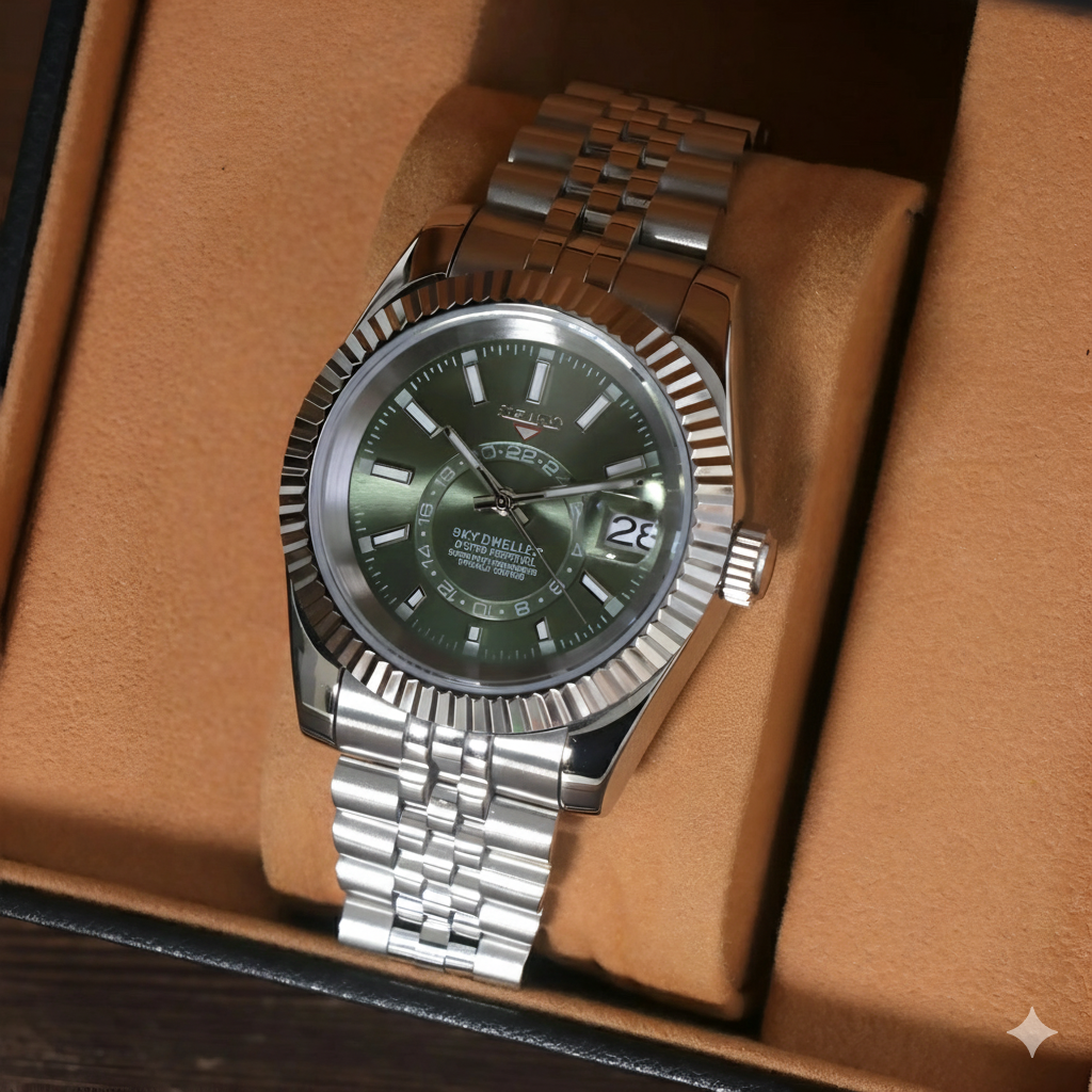 Seikojust | Sky Dweller Mint Green