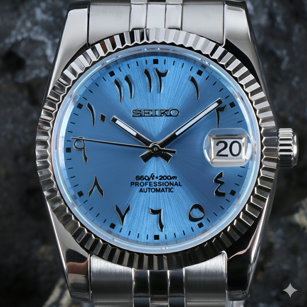 Seikojust | Ice Blue Arabic