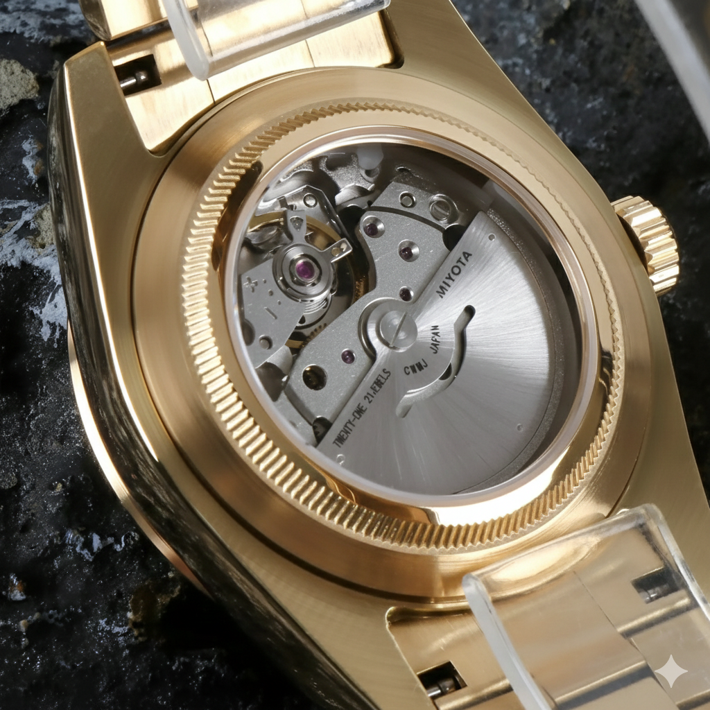 Seikojust | Daydate Yellow Gold - White Arabic