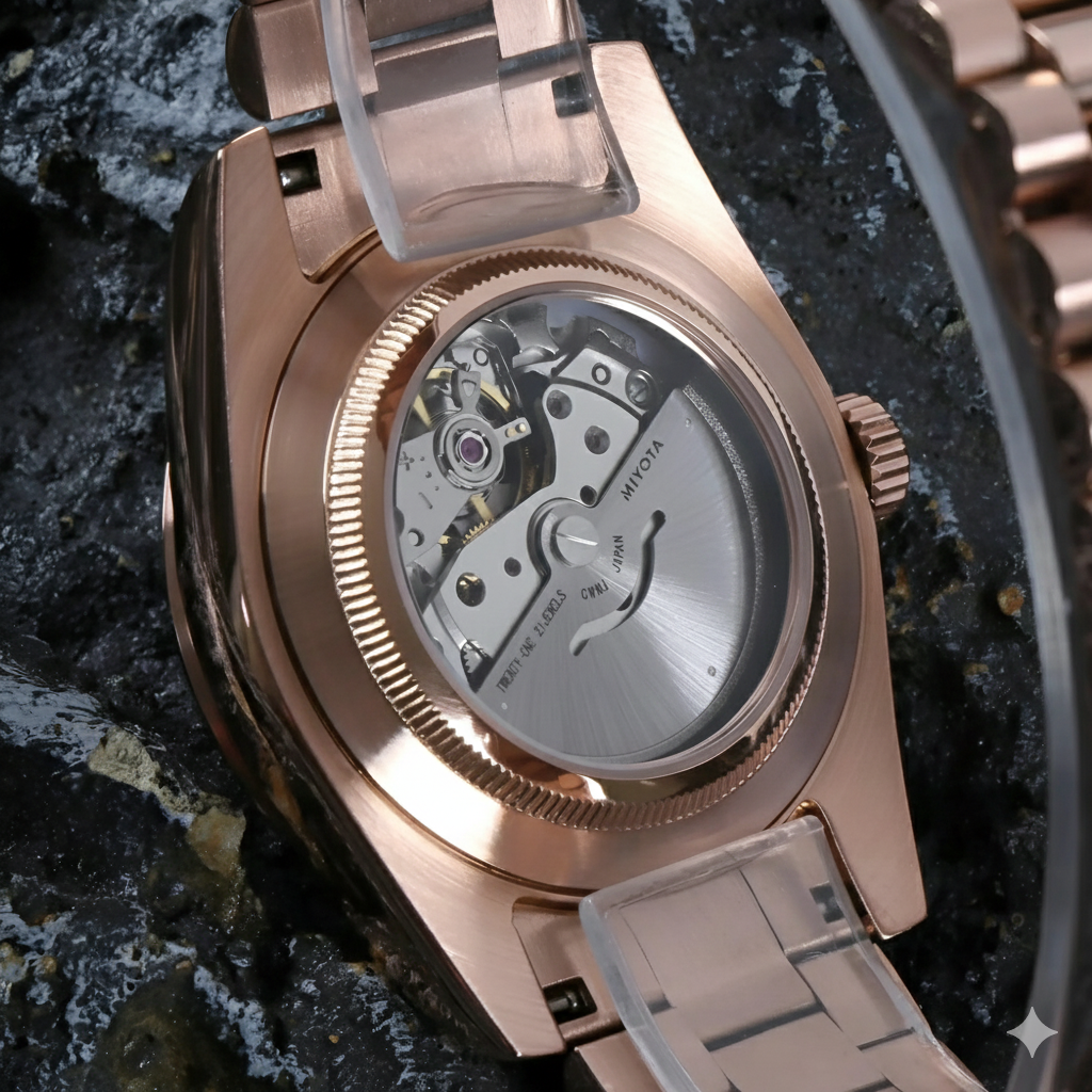 Seikojust | Daydate Rose Gold Chocolate